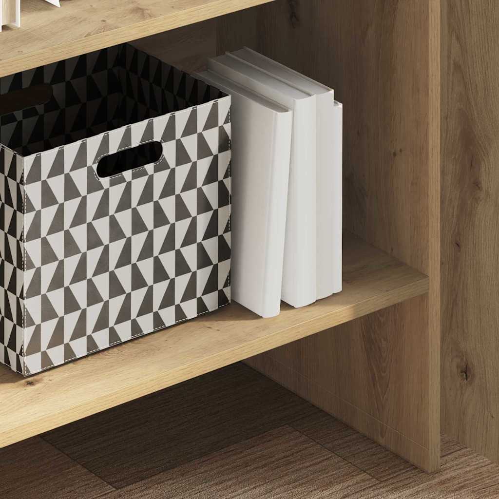 Boekenkast Artisan Eiken 60 x 35 x 180 cm Bewerkt hout is nu te koop bij PeponiXL, paradijselijk wonen!