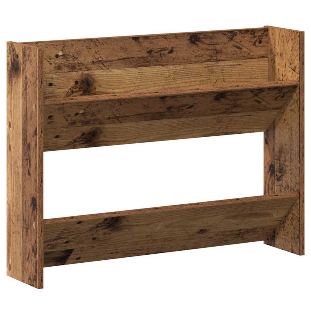 Schoenenkast 2 pcs Oud hout 80 x 18 x 60 cm Bewerkt hout is nu te koop bij PeponiXL, paradijselijk wonen!