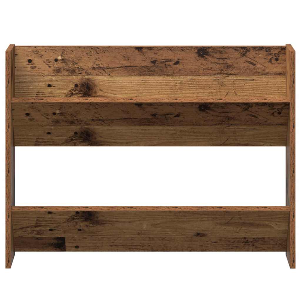 Schoenenkast 2 pcs Oud hout 80 x 18 x 60 cm Bewerkt hout is nu te koop bij PeponiXL, paradijselijk wonen!