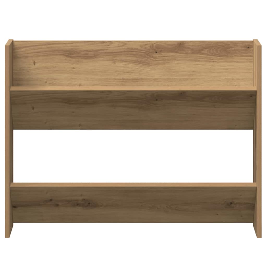 Schoenenkast 2 pcs Artisan Eiken 81 x 18 x 60 cm Bewerkt hout is nu te koop bij PeponiXL, paradijselijk wonen!