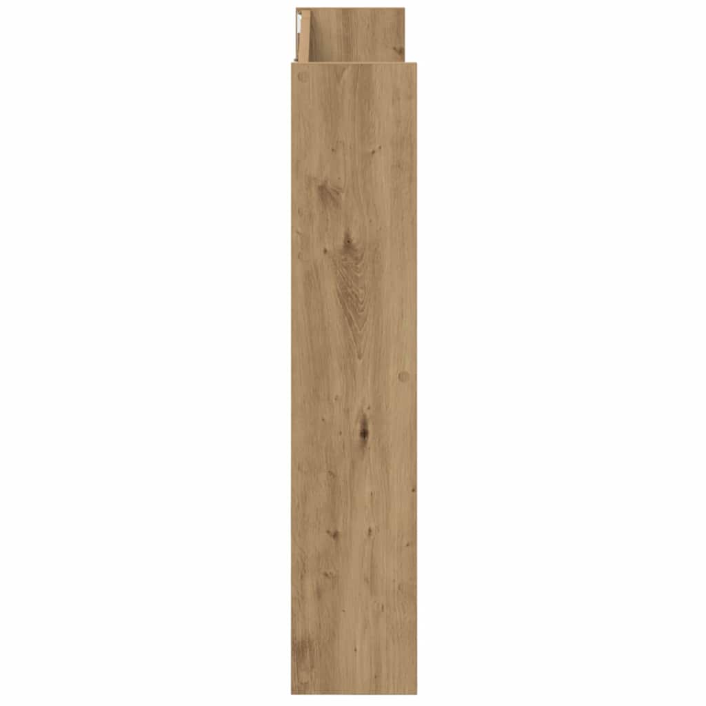 Schoenenkast 2 pcs Artisan Eiken 85 x 18 x 90 cm Bewerkt hout is nu te koop bij PeponiXL, paradijselijk wonen!