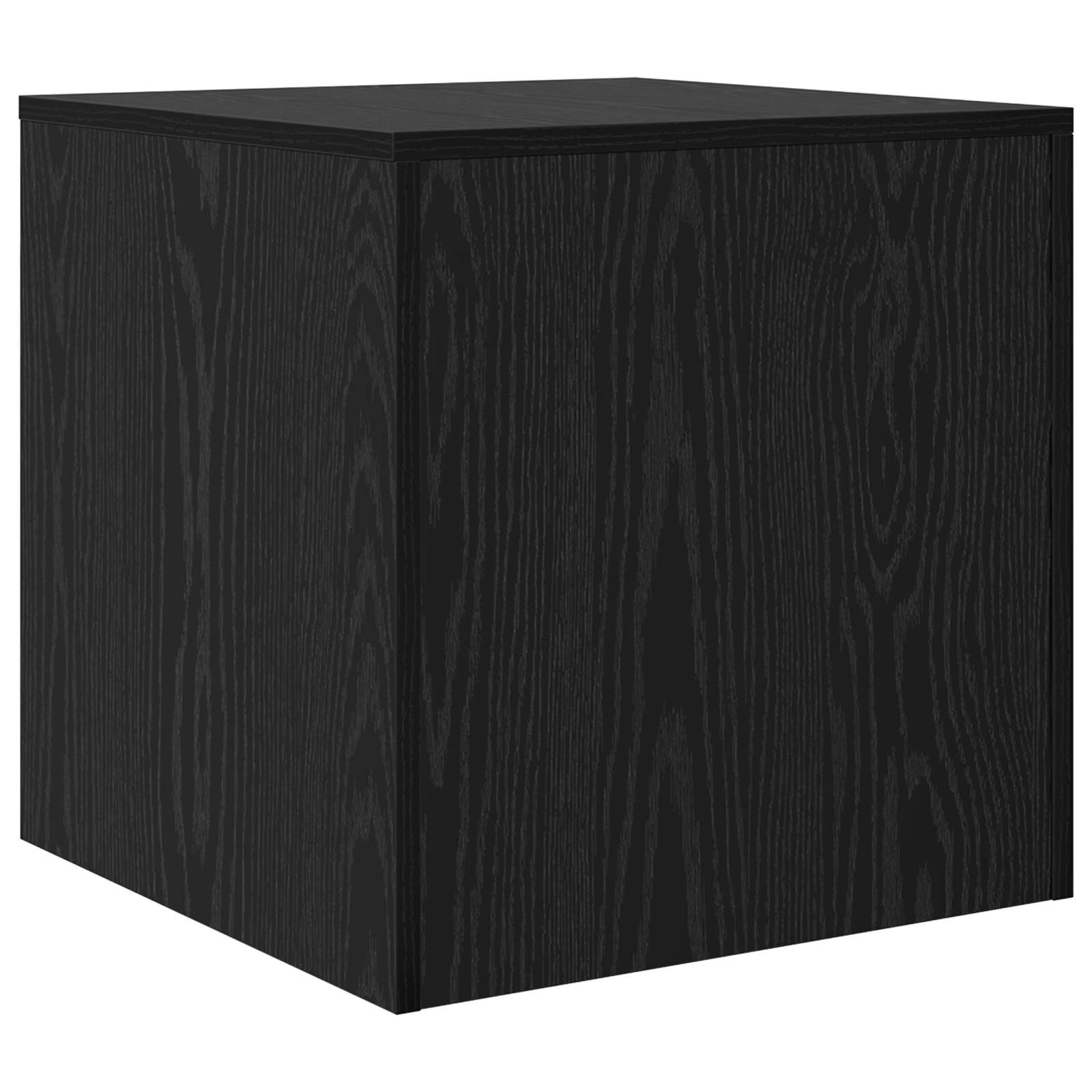 Salontafel 3 pcs Zwart Eiken Bewerkt hout is nu te koop bij PeponiXL, paradijselijk wonen!