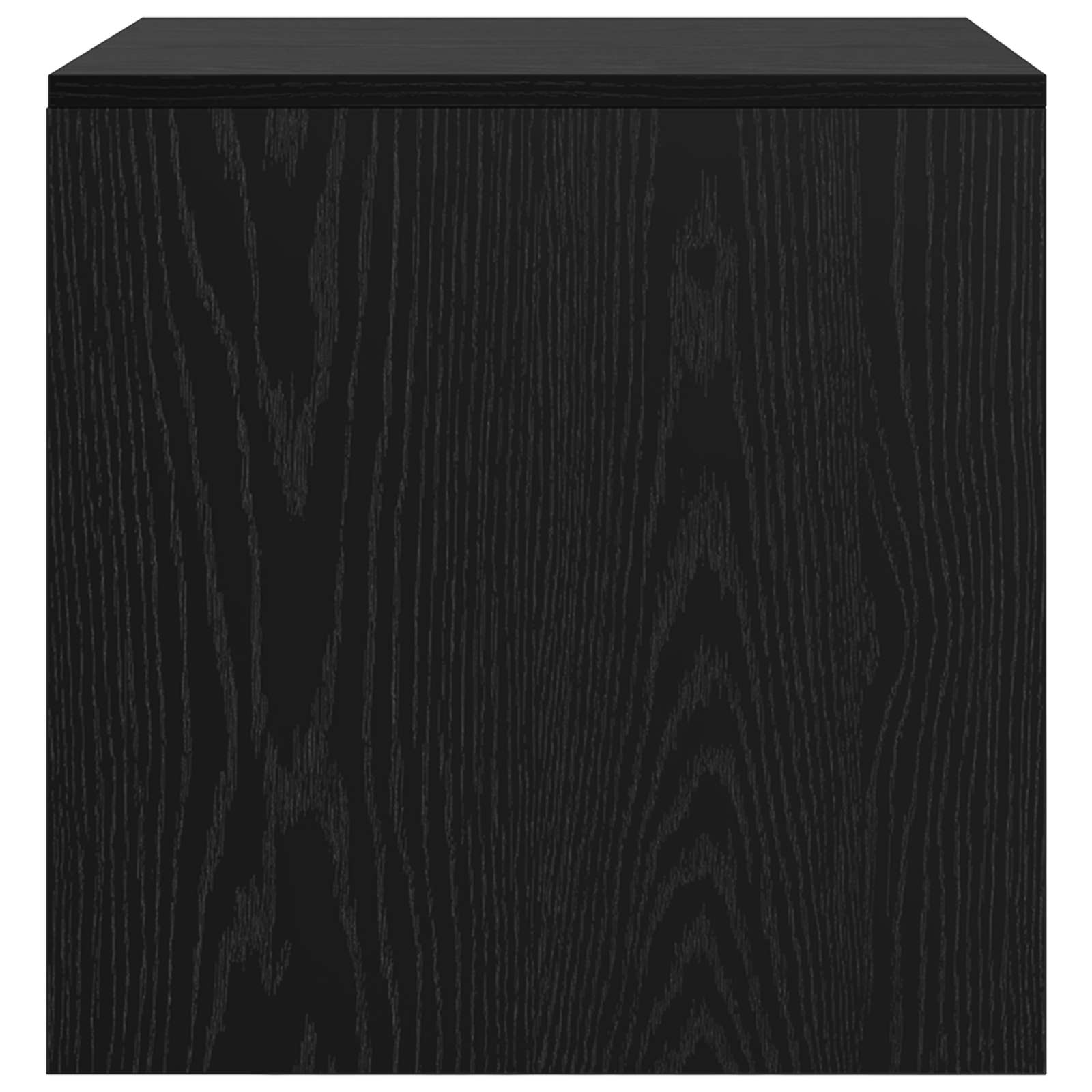 Salontafel 3 pcs Zwart Eiken Bewerkt hout is nu te koop bij PeponiXL, paradijselijk wonen!