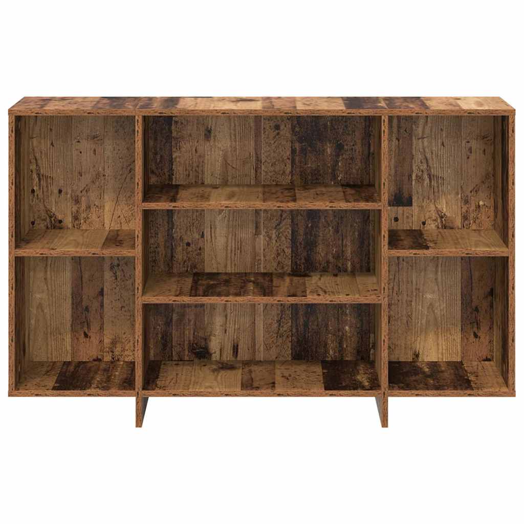 Dressoir Oudhout 120 x 30 x 75 cm Bewerkt hout is nu te koop bij PeponiXL, paradijselijk wonen!