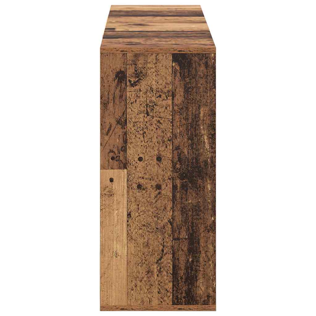 Dressoir Oudhout 120 x 30 x 75 cm Bewerkt hout is nu te koop bij PeponiXL, paradijselijk wonen!