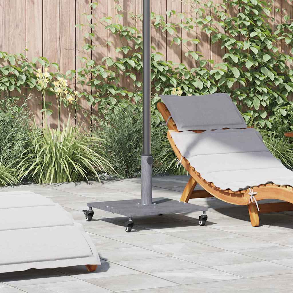 Parasolvoet Donkergrijze Houtlook 45 x 45 x 31,5 cm is nu te koop bij PeponiXL, paradijselijk wonen!