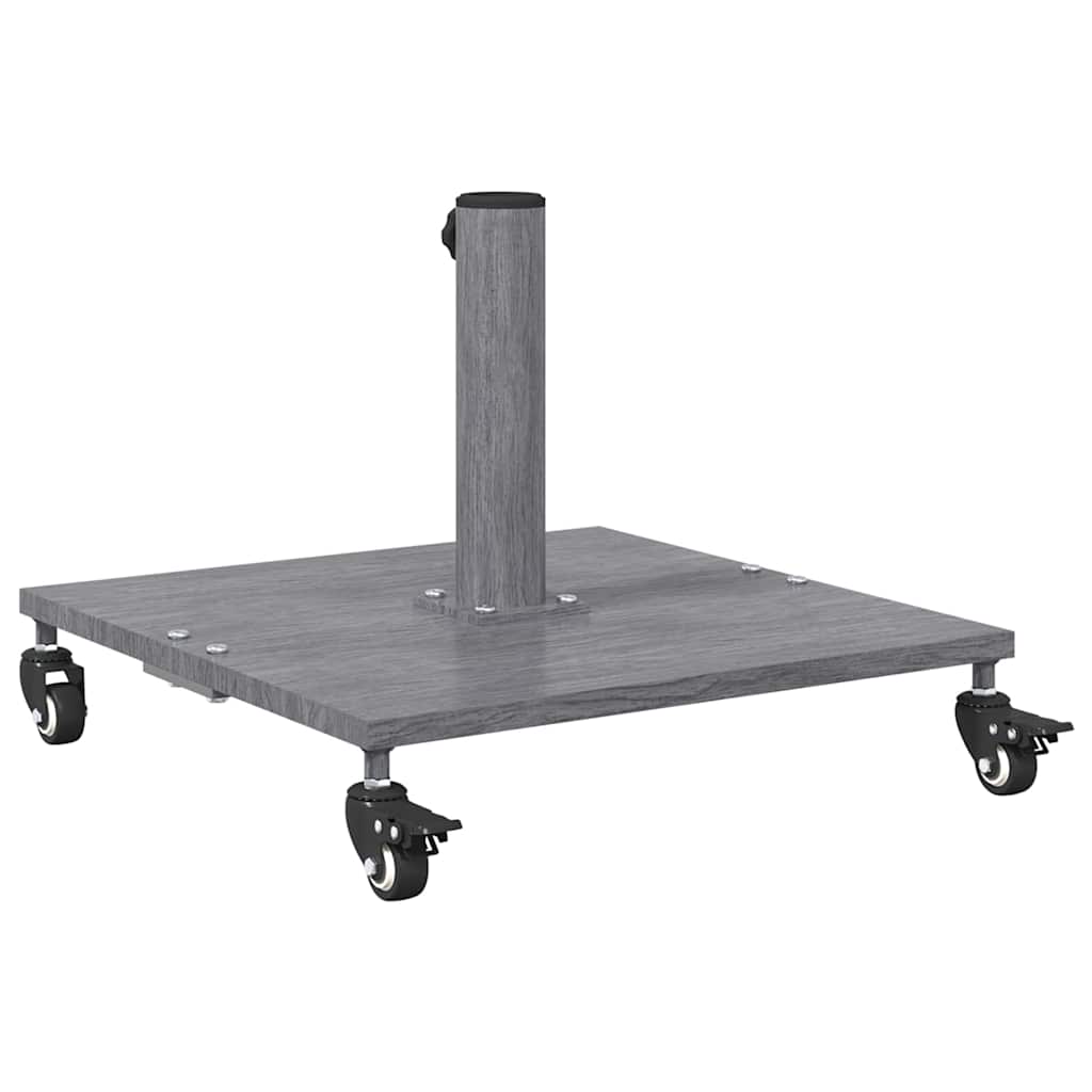 Parasolvoet Donkergrijze Houtlook 45 x 45 x 31,5 cm is nu te koop bij PeponiXL, paradijselijk wonen!