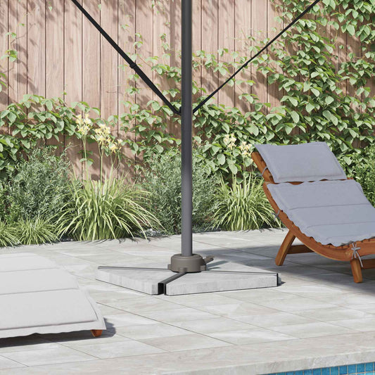 Parasolvoet Zilver 23 x 14 x 6 cm is nu te koop bij PeponiXL, paradijselijk wonen!