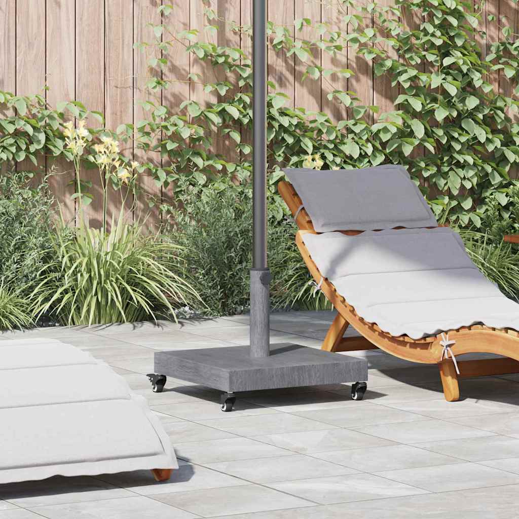 Parasolvoet Donkergrijze Houtlook 45 x 45 x 31,5 cm is nu te koop bij PeponiXL, paradijselijk wonen!