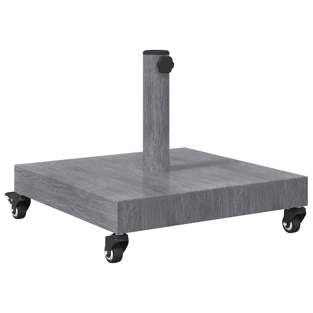 Parasolvoet Donkergrijze Houtlook 45 x 45 x 31,5 cm is nu te koop bij PeponiXL, paradijselijk wonen!