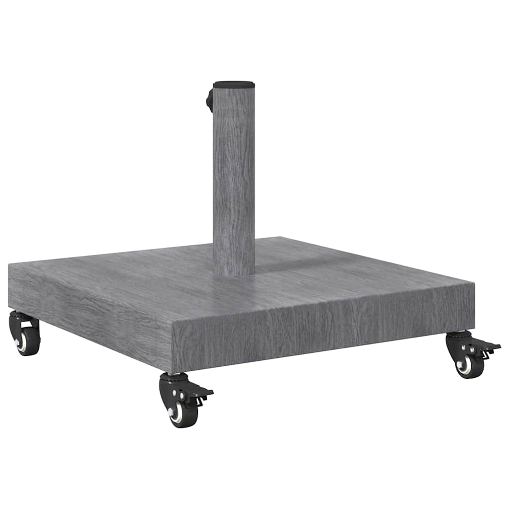 Parasolvoet Donkergrijze Houtlook 45 x 45 x 31,5 cm is nu te koop bij PeponiXL, paradijselijk wonen!