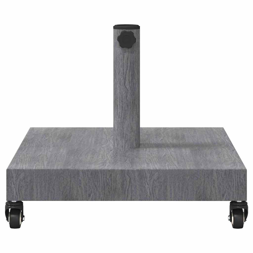 Parasolvoet Donkergrijze Houtlook 45 x 45 x 31,5 cm is nu te koop bij PeponiXL, paradijselijk wonen!