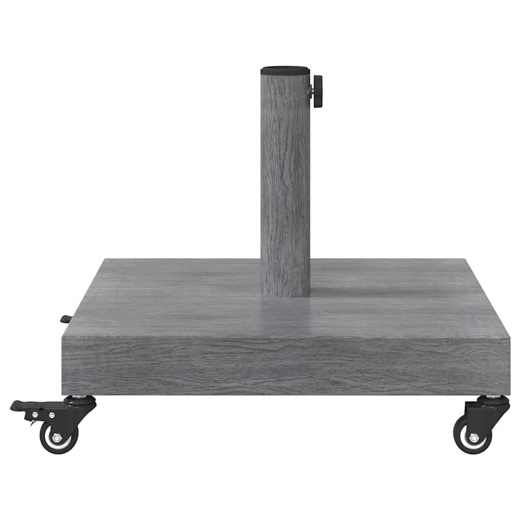 Parasolvoet Donkergrijze Houtlook 45 x 45 x 31,5 cm is nu te koop bij PeponiXL, paradijselijk wonen!