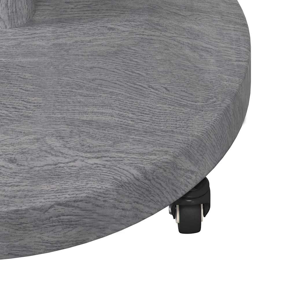 Parasolvoet Donkergrijze Houtlook 48 x 48 x 32 cm is nu te koop bij PeponiXL, paradijselijk wonen!