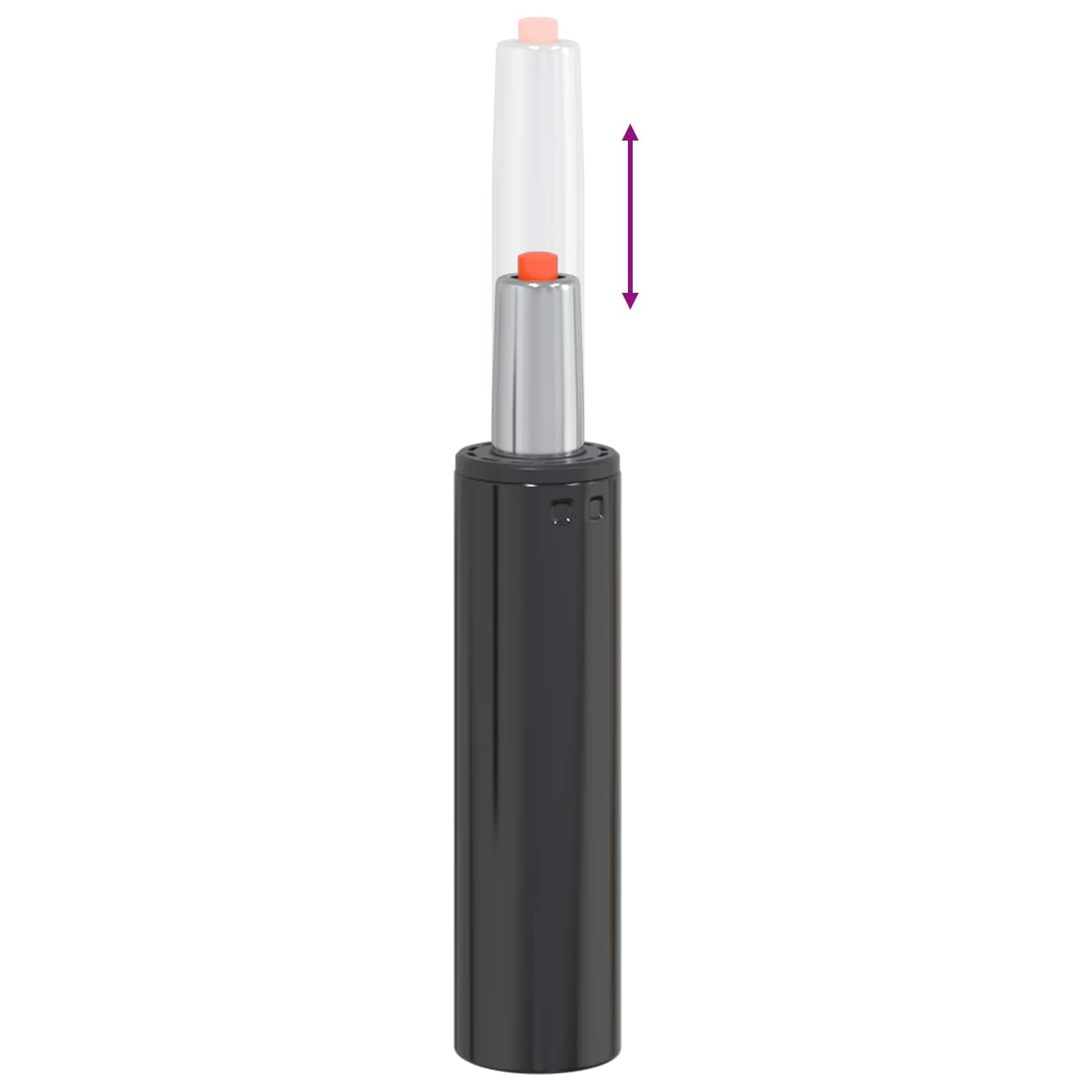 Kantoorstoel gascilinder Zwart 239-309 mm IJzer is nu te koop bij PeponiXL, paradijselijk wonen!