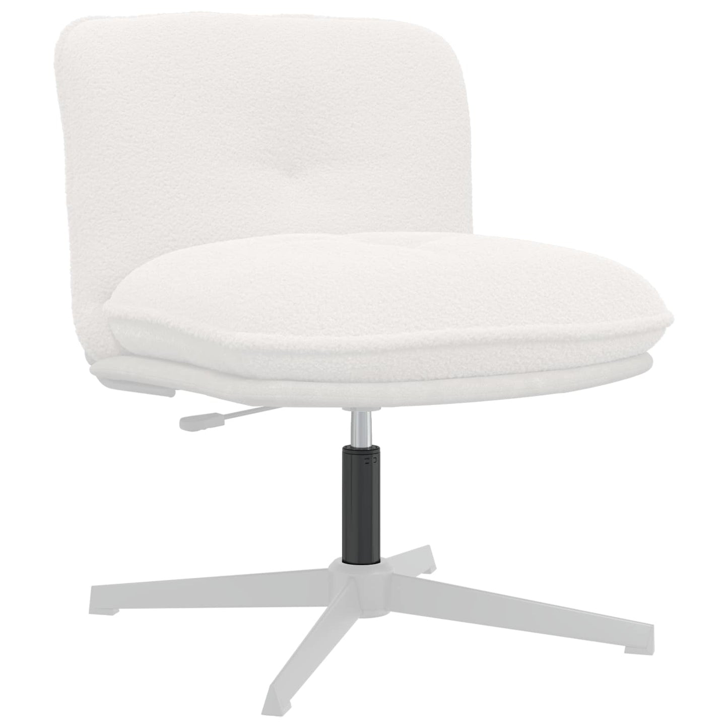 Kantoorstoel gascilinder Zwart 261-351 mm IJzer is nu te koop bij PeponiXL, paradijselijk wonen!