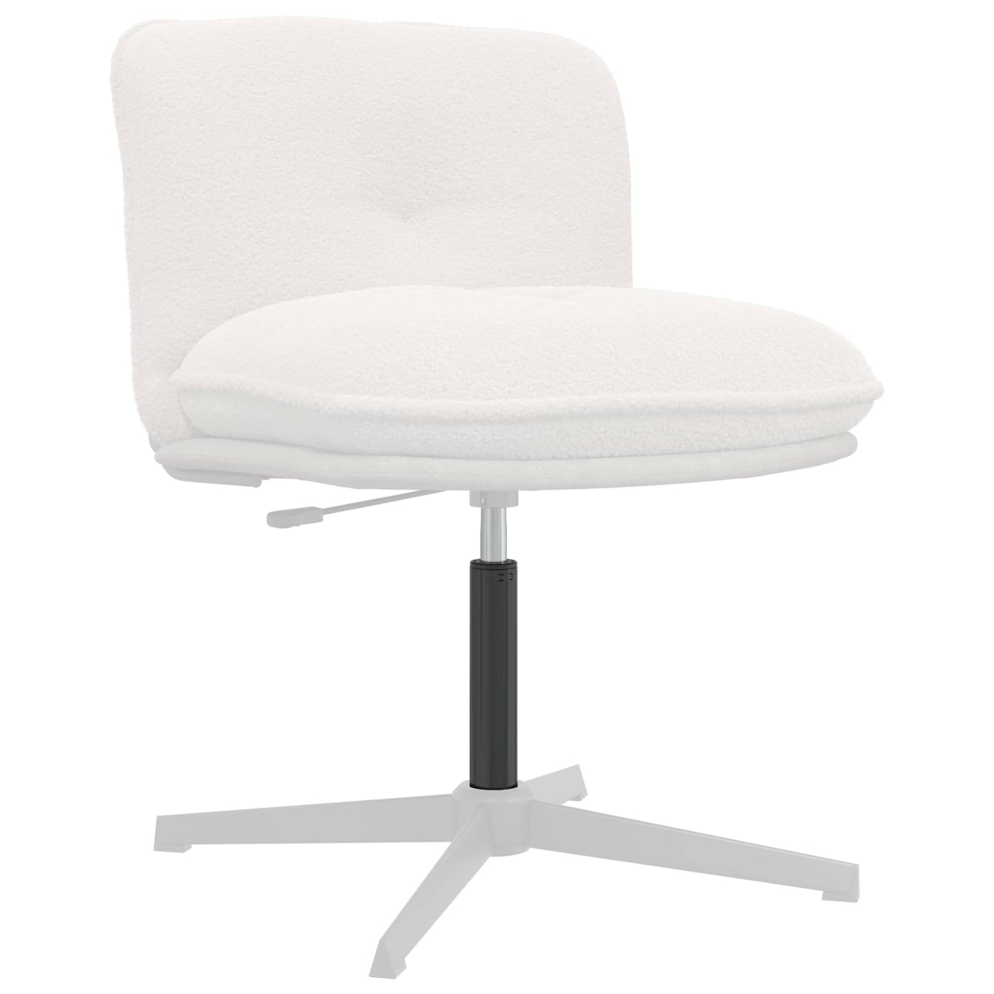 Kantoorstoel gascilinder Zwart 355-540 mm IJzer is nu te koop bij PeponiXL, paradijselijk wonen!