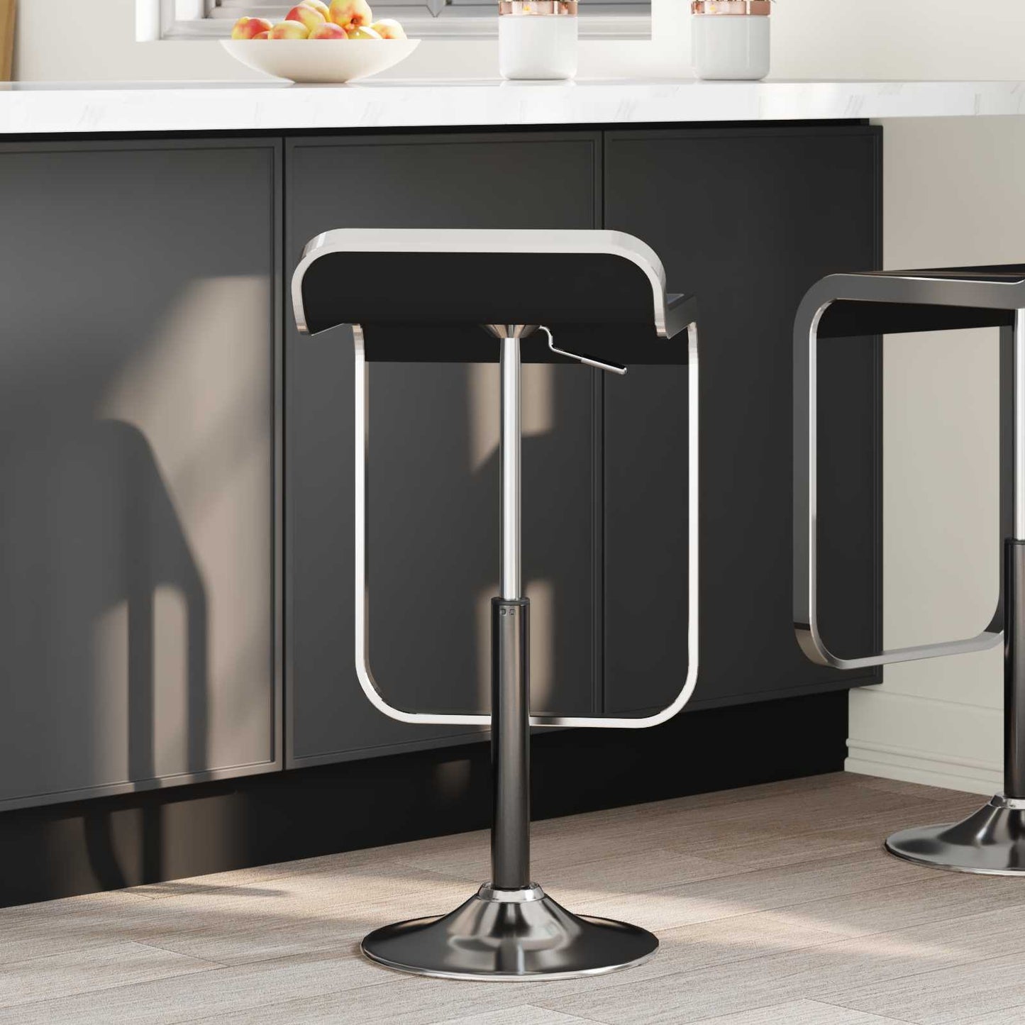 Kantoorstoel gascilinder Zwart 505-720 mm IJzer is nu te koop bij PeponiXL, paradijselijk wonen!