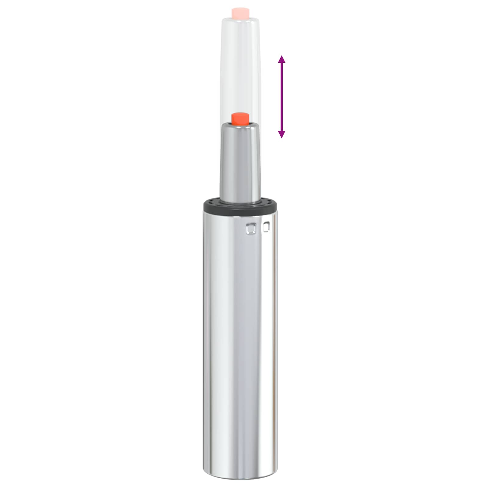 Kantoorstoel gascilinder Chroom 239-309 mm IJzer is nu te koop bij PeponiXL, paradijselijk wonen!
