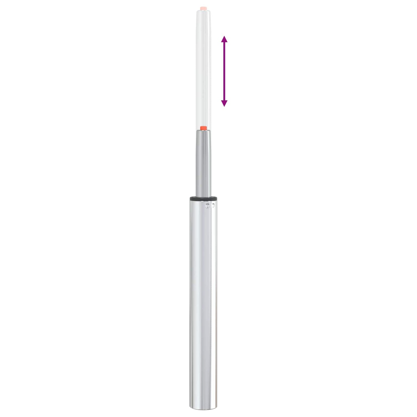 Kantoorstoel gascilinder Chroom 505-720 mm IJzer