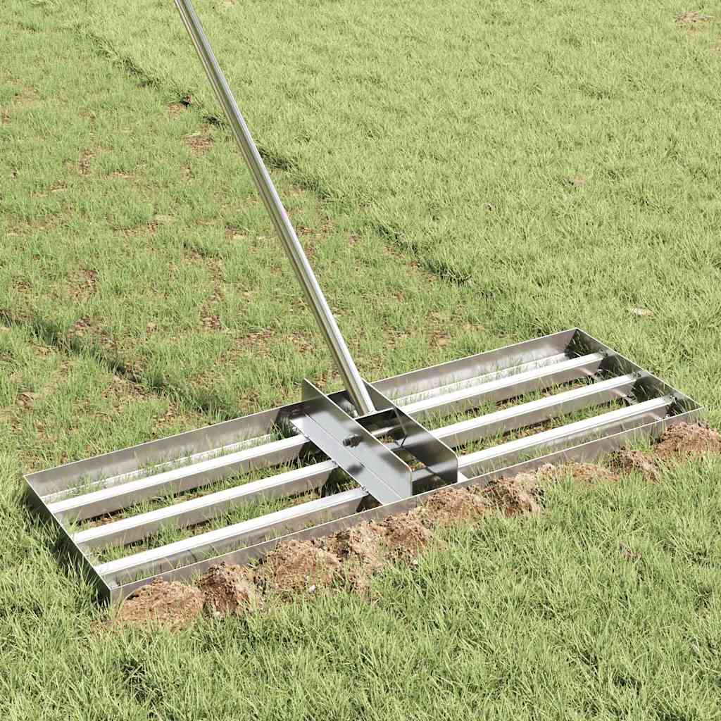 Tuinhark Zilver 75 x 25 x 200 cm Roestvrij staal is nu te koop bij PeponiXL, paradijselijk wonen!
