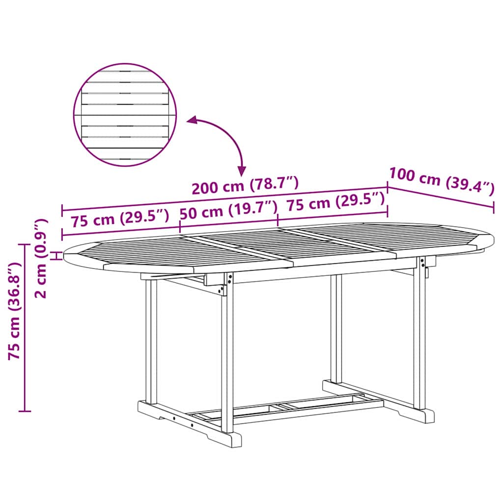 Tuin eettafelset 7-delig Bruin Massief Teakhout is nu te koop bij PeponiXL, paradijselijk wonen!