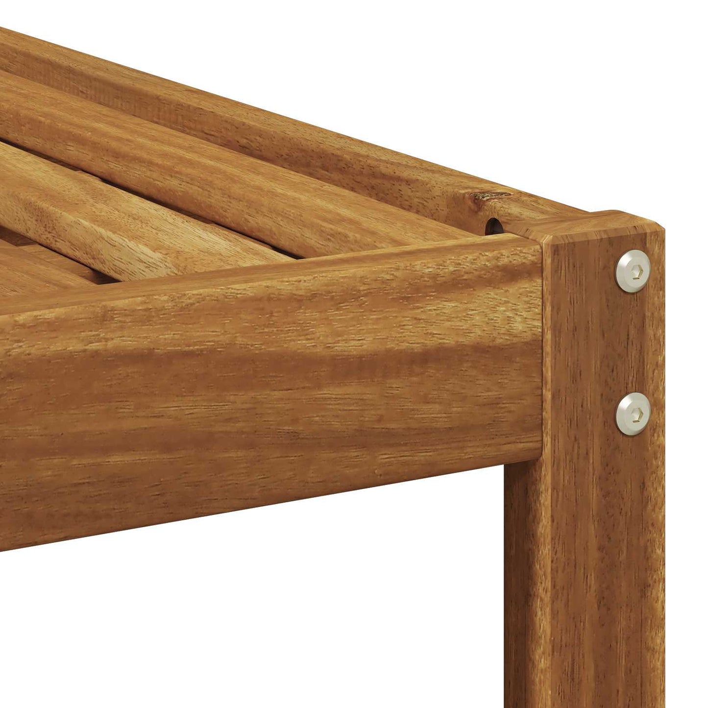 Buiten bankenset 6 pcs Naturel Massief Acaciahout is nu te koop bij PeponiXL, paradijselijk wonen!