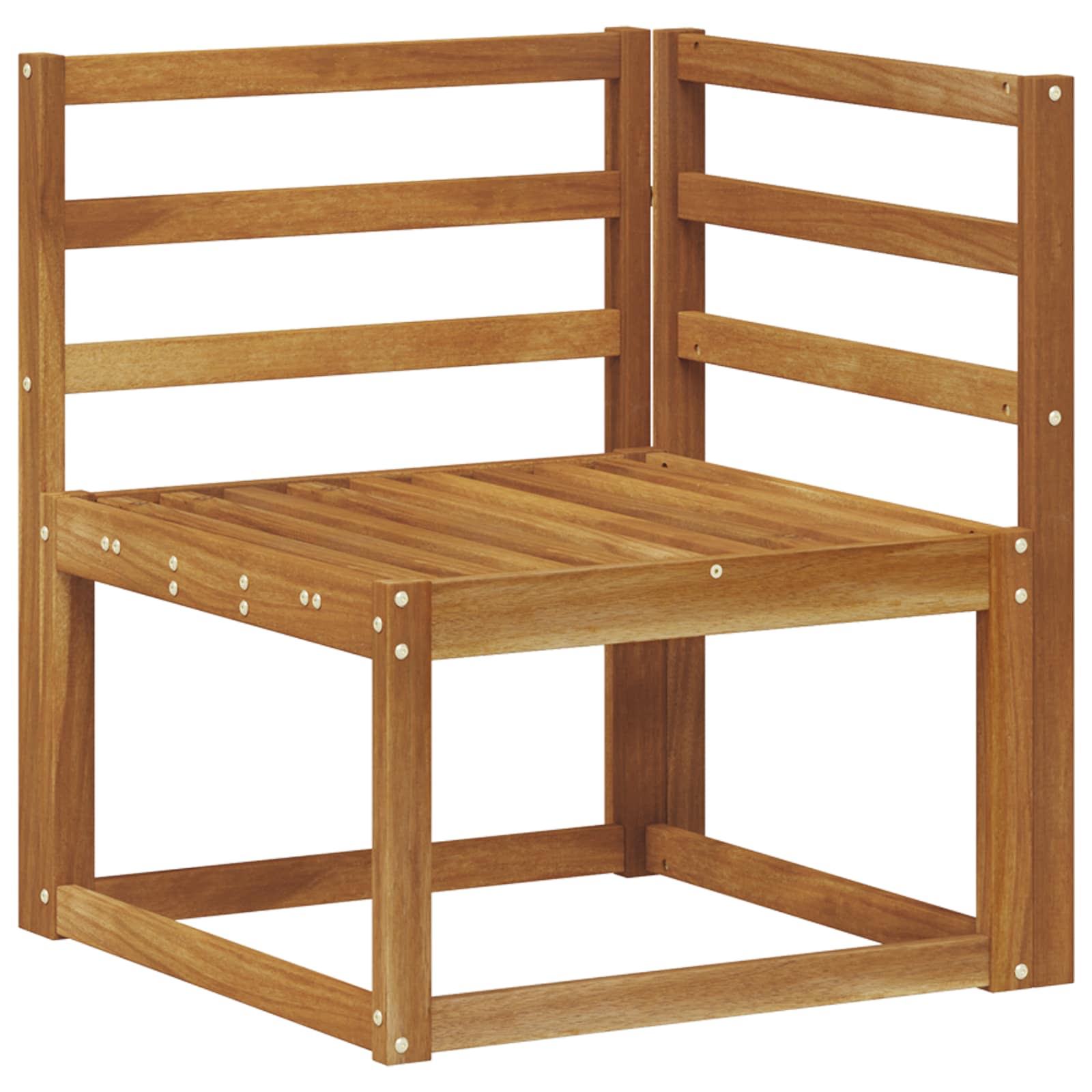 Buiten bankenset 8 pcs Naturel Massief Acaciahout is nu te koop bij PeponiXL, paradijselijk wonen!
