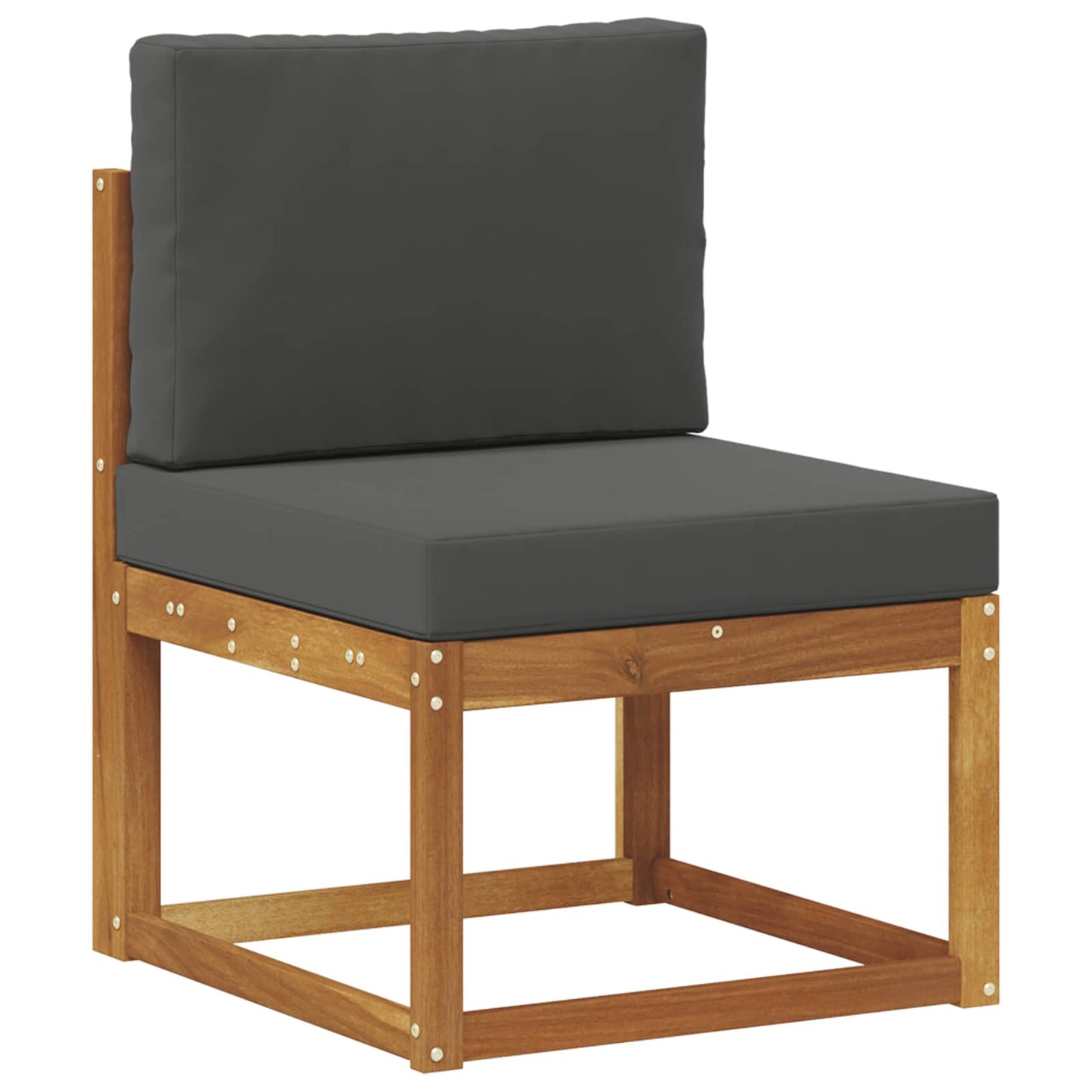 Buiten bankenset met kussen 7 pcs Natuurlijk en Antraciet is nu te koop bij PeponiXL, paradijselijk wonen!