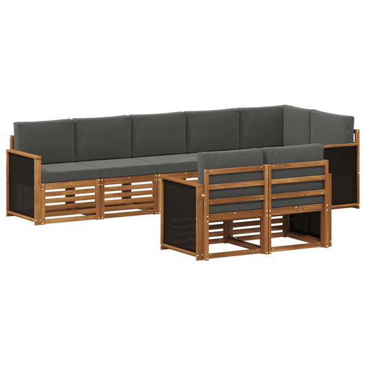 Sofa-Sets Massief Acaciahout is nu te koop bij PeponiXL, paradijselijk wonen!