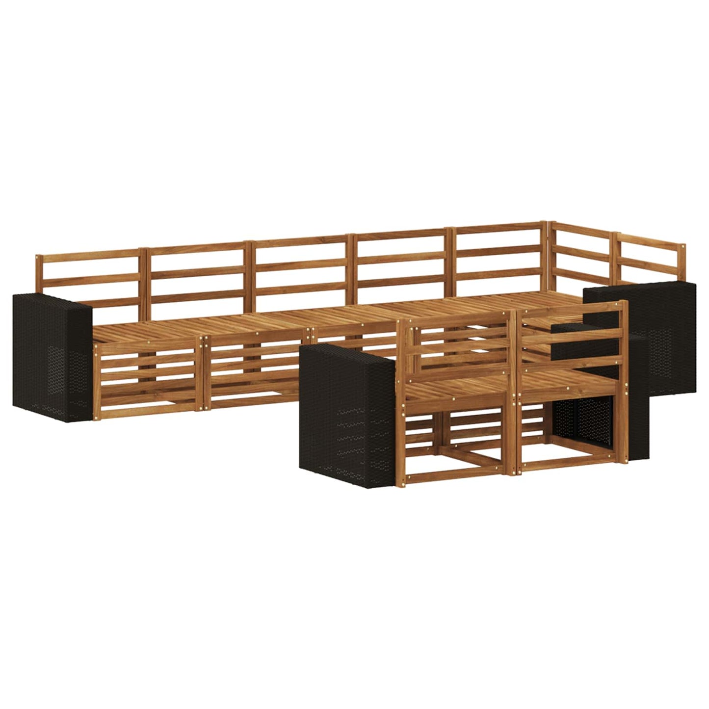 Sofa-Sets Massief Acaciahout is nu te koop bij PeponiXL, paradijselijk wonen!