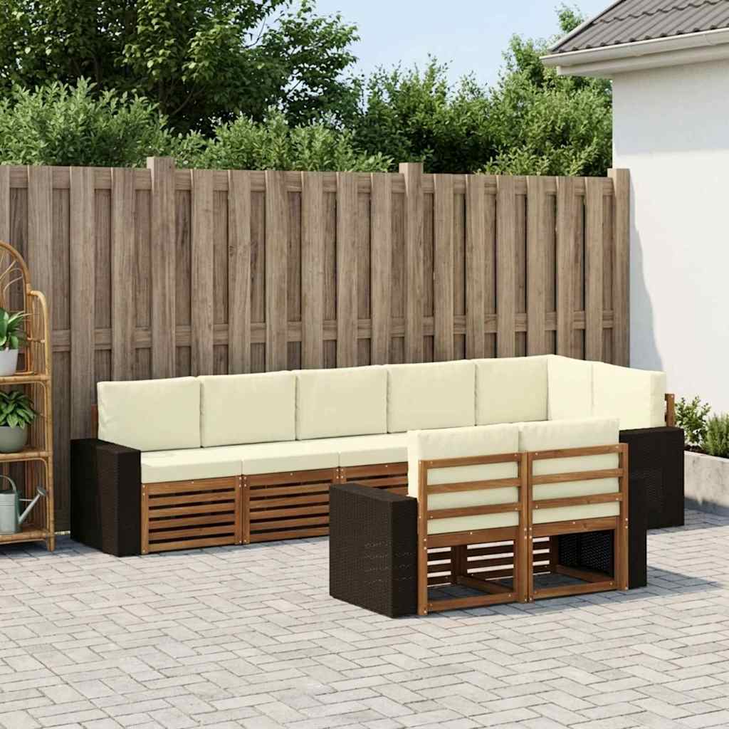 Sofa-Sets Massief Acaciahout is nu te koop bij PeponiXL, paradijselijk wonen!