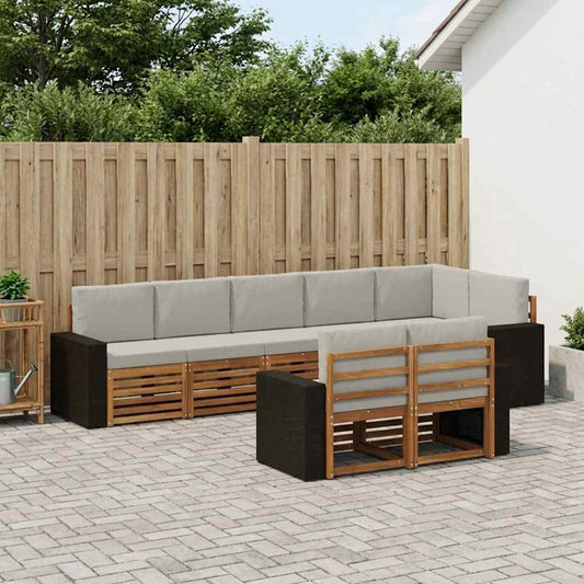 Sofa-Sets Massief Acaciahout is nu te koop bij PeponiXL, paradijselijk wonen!