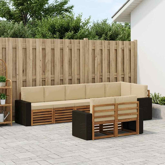 Sofa-Sets Massief Acaciahout is nu te koop bij PeponiXL, paradijselijk wonen!