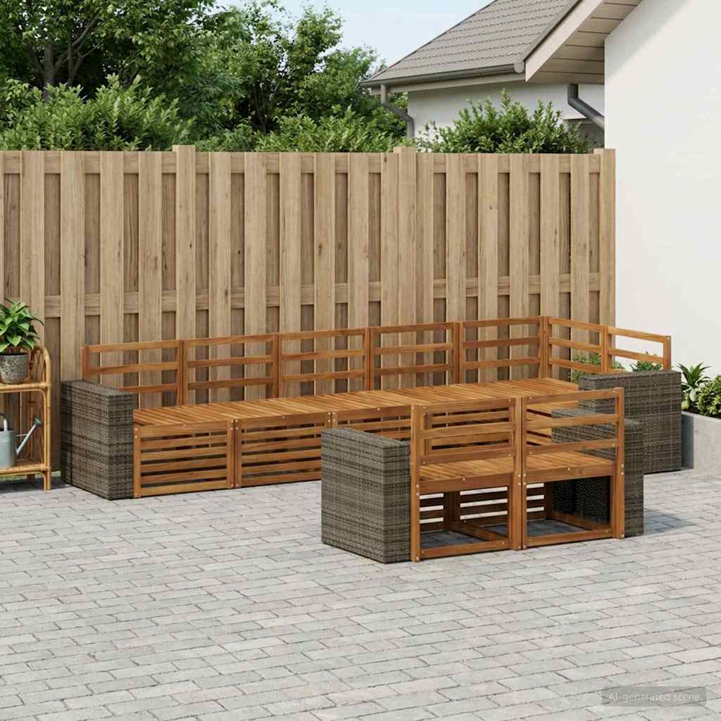 Sofa-Sets Massief Acaciahout is nu te koop bij PeponiXL, paradijselijk wonen!