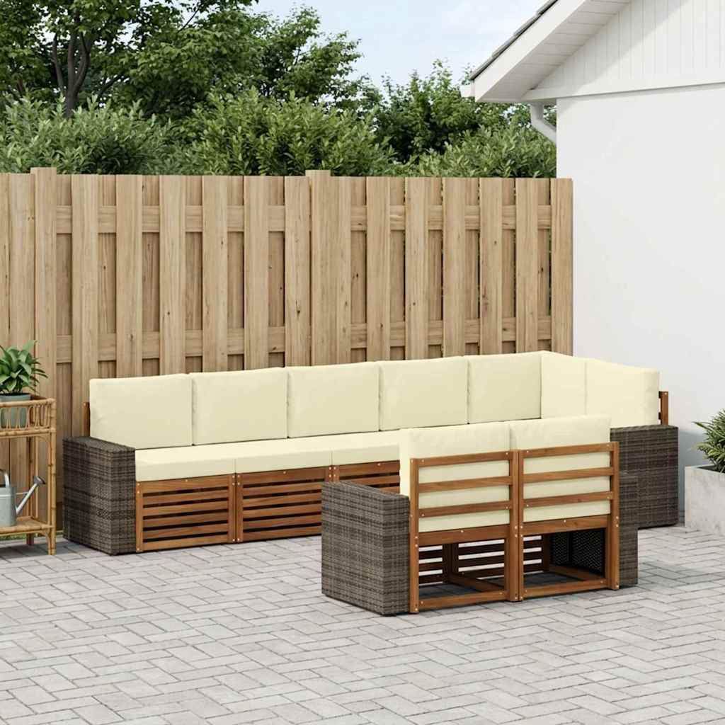 Sofa-Sets Massief Acaciahout is nu te koop bij PeponiXL, paradijselijk wonen!