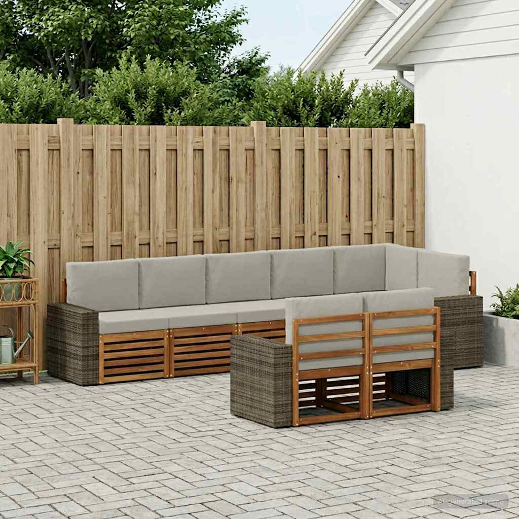 Sofa-Sets Massief Acaciahout is nu te koop bij PeponiXL, paradijselijk wonen!