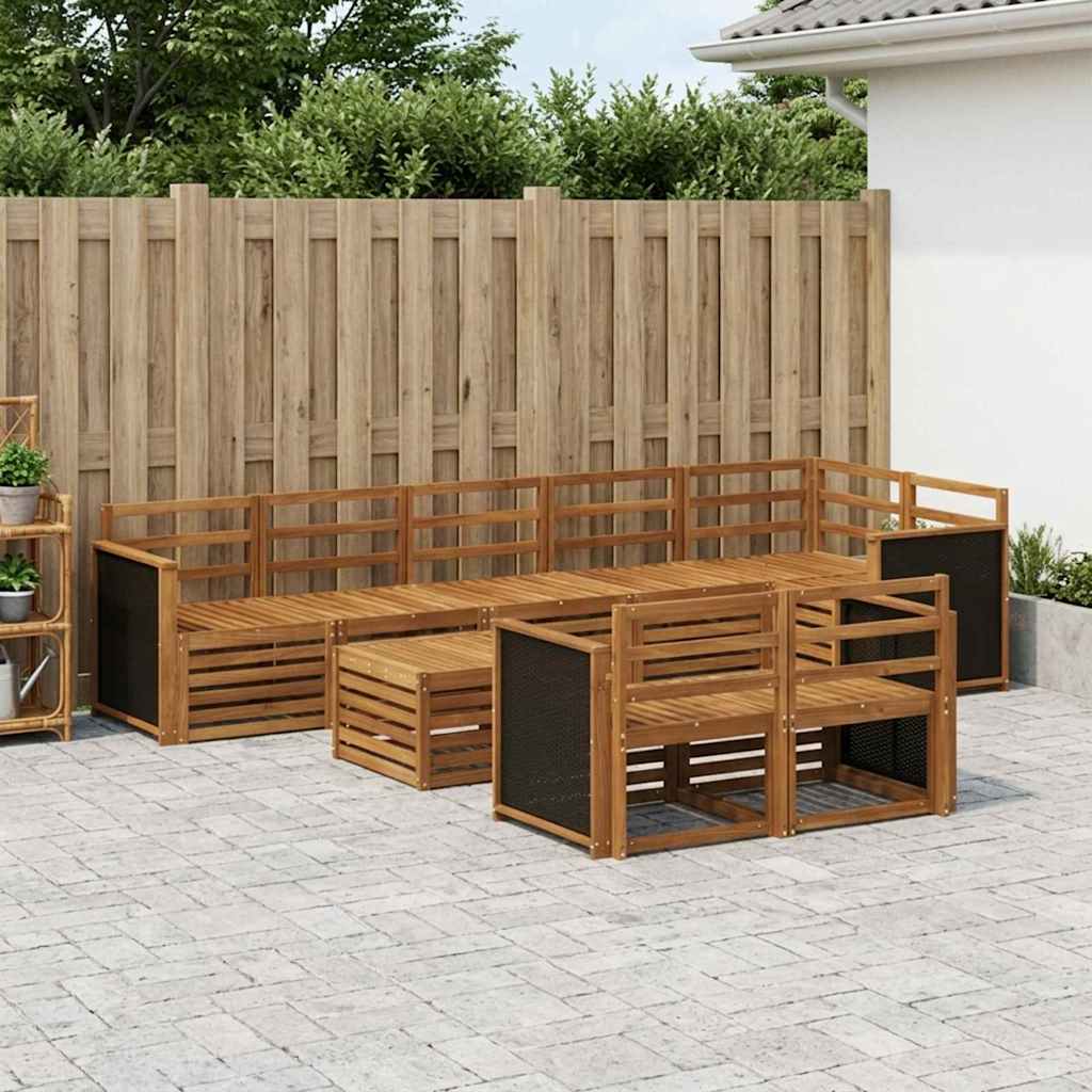 Sofa-Sets Massief Acaciahout is nu te koop bij PeponiXL, paradijselijk wonen!