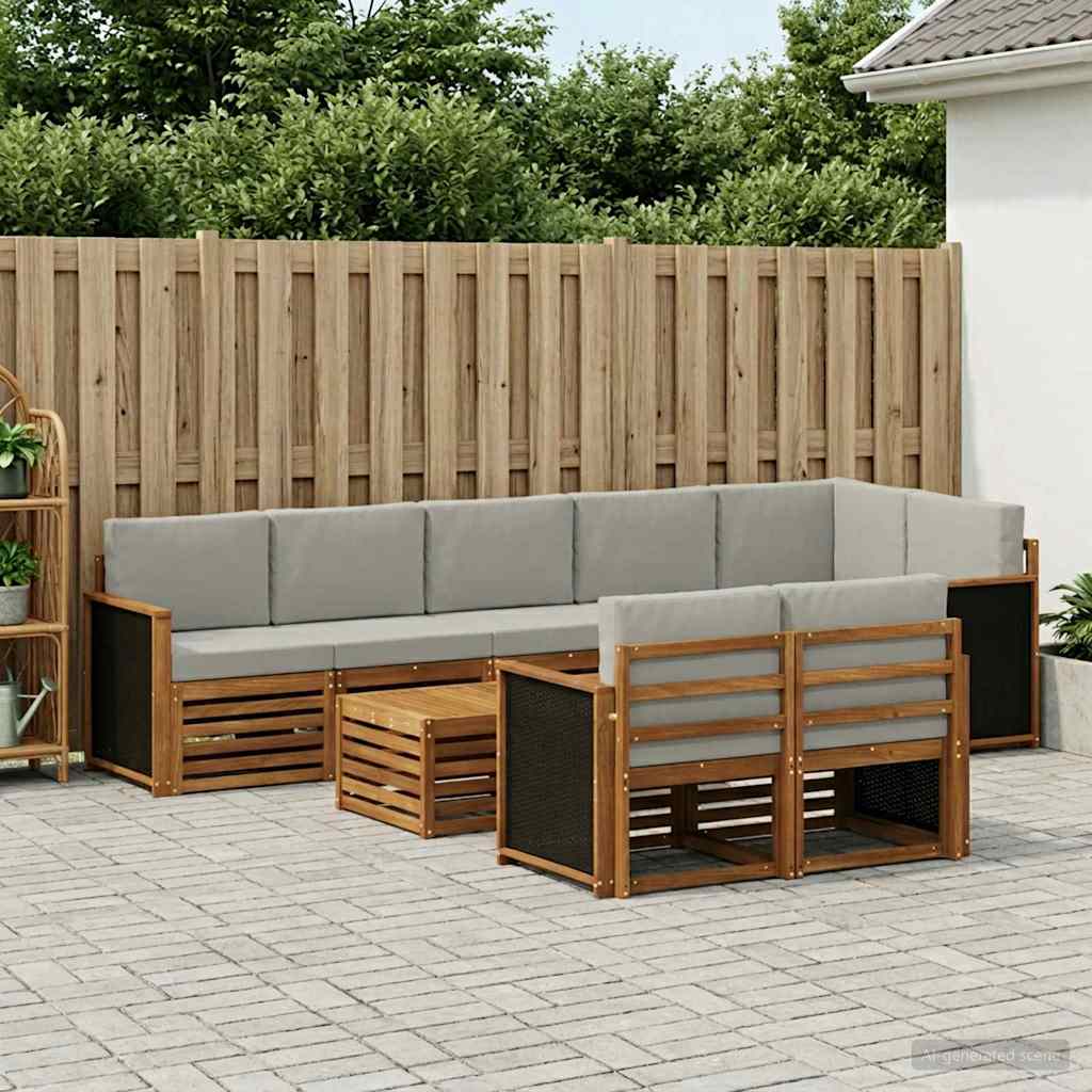 Sofa-Sets Massief Acaciahout is nu te koop bij PeponiXL, paradijselijk wonen!