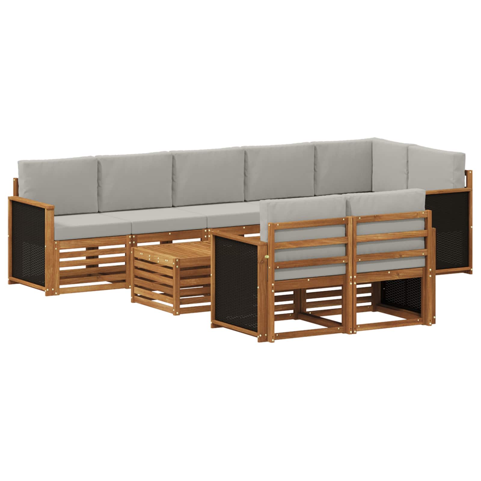 Sofa-Sets Massief Acaciahout is nu te koop bij PeponiXL, paradijselijk wonen!