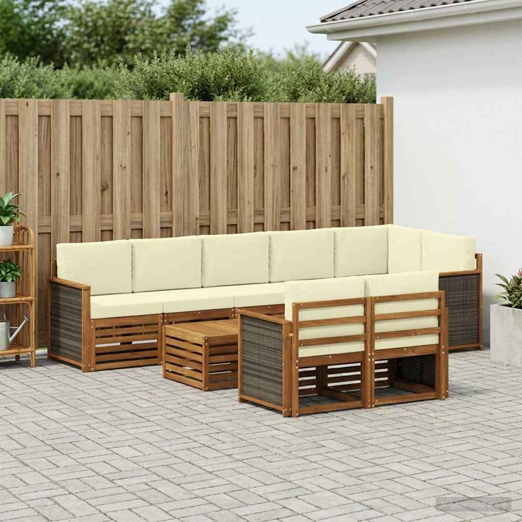 Sofa-Sets Massief Acaciahout is nu te koop bij PeponiXL, paradijselijk wonen!