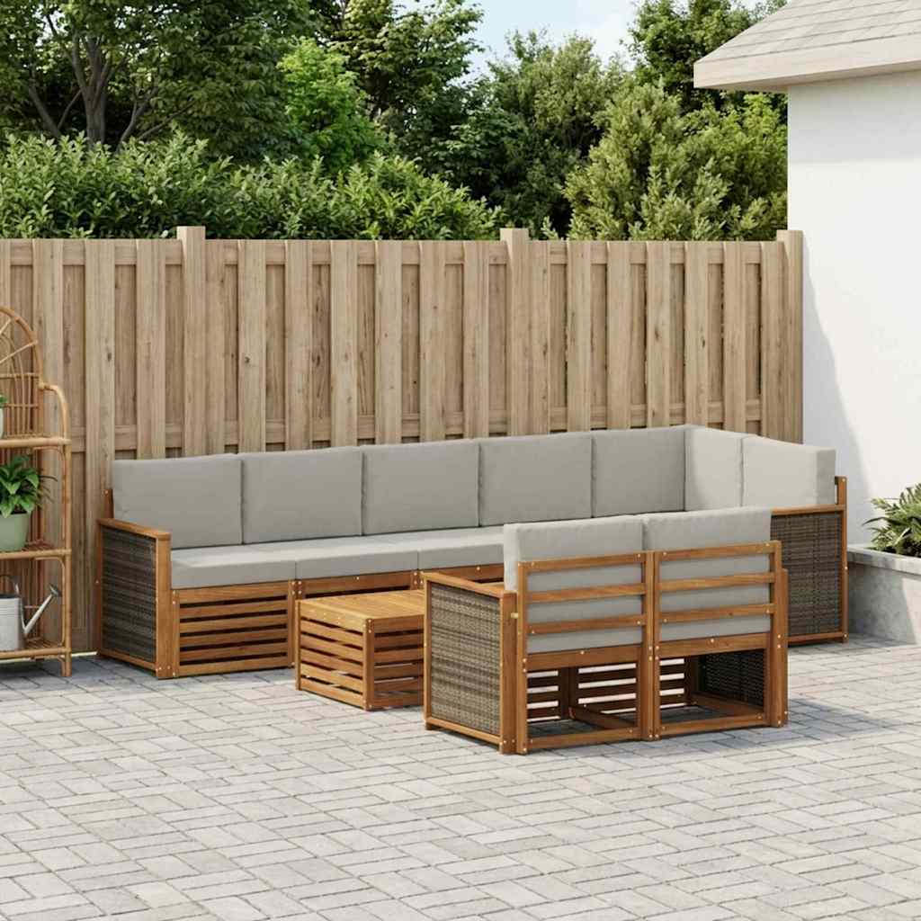 Sofa-Sets Massief Acaciahout is nu te koop bij PeponiXL, paradijselijk wonen!