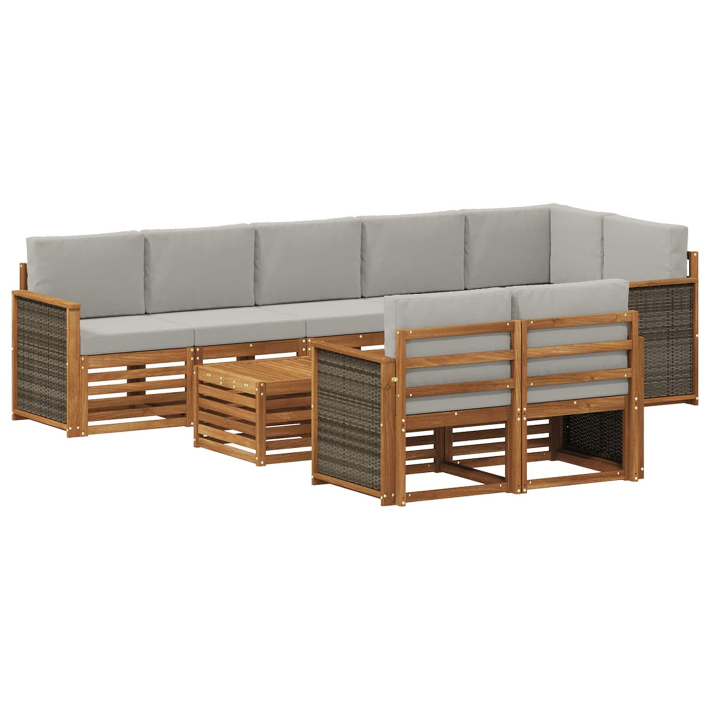 Sofa-Sets Massief Acaciahout is nu te koop bij PeponiXL, paradijselijk wonen!