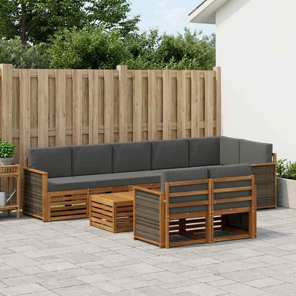 Sofa-Sets Massief Acaciahout is nu te koop bij PeponiXL, paradijselijk wonen!