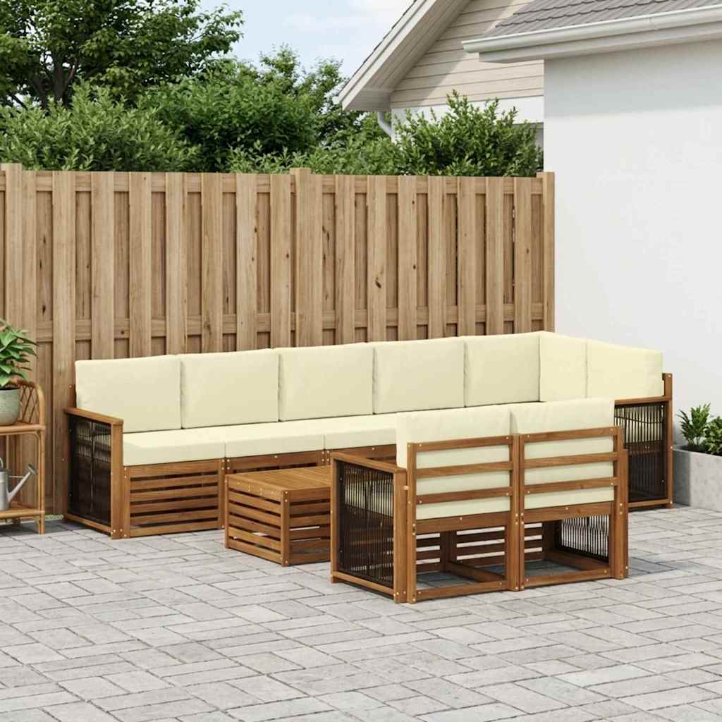 Sofa-Sets Massief Acaciahout is nu te koop bij PeponiXL, paradijselijk wonen!