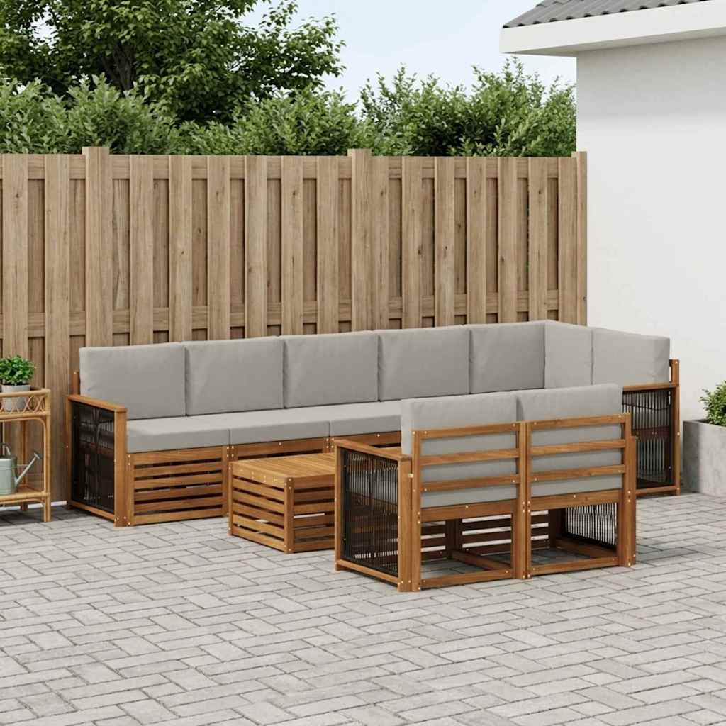 Sofa-Sets Massief Acaciahout is nu te koop bij PeponiXL, paradijselijk wonen!