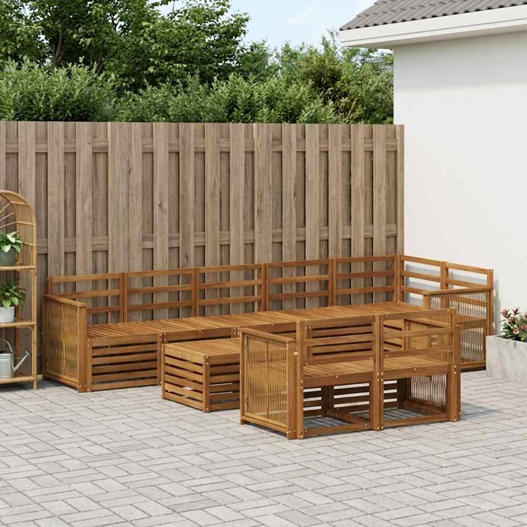 Sofa-Sets Massief Acaciahout is nu te koop bij PeponiXL, paradijselijk wonen!
