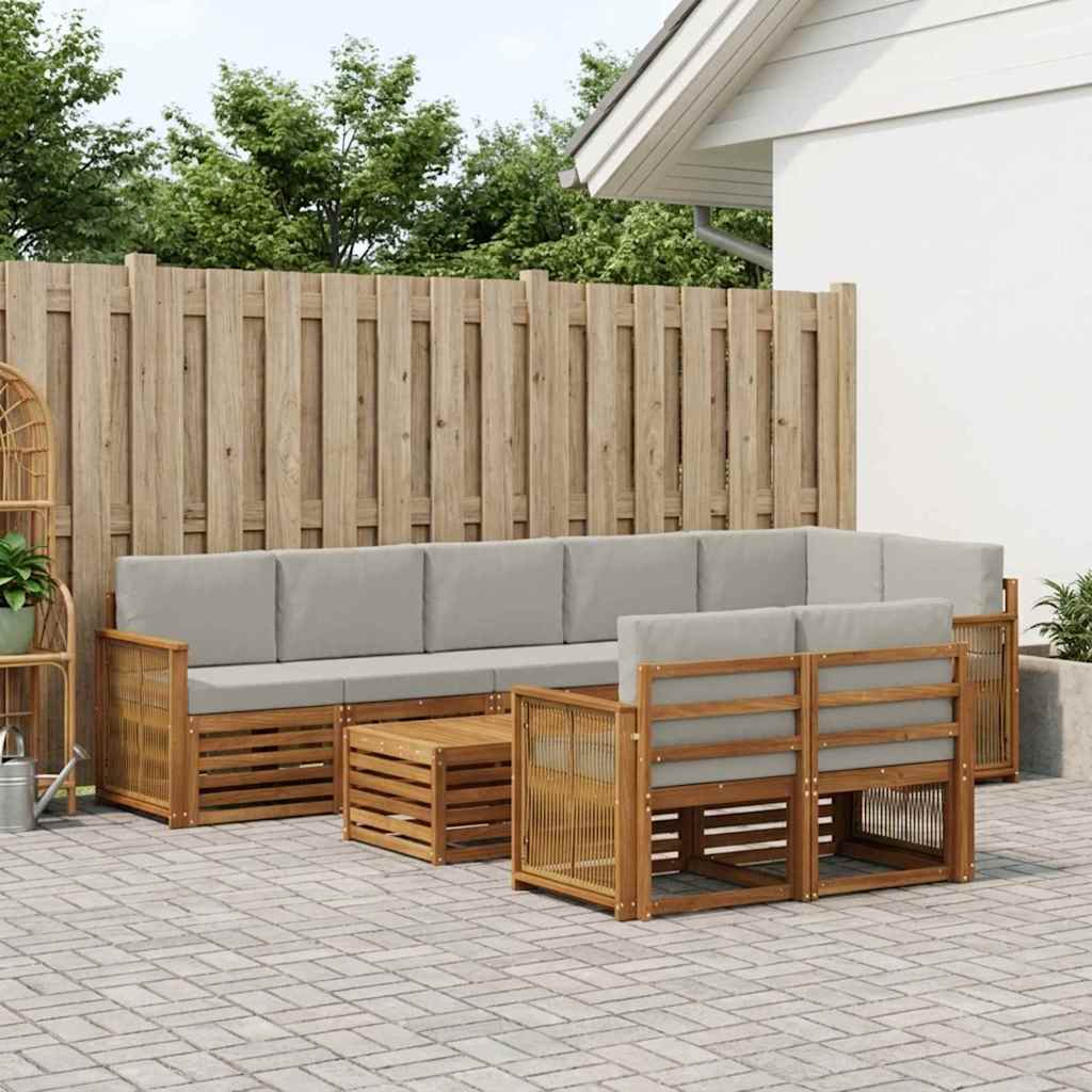 Sofa-Sets Massief Acaciahout is nu te koop bij PeponiXL, paradijselijk wonen!