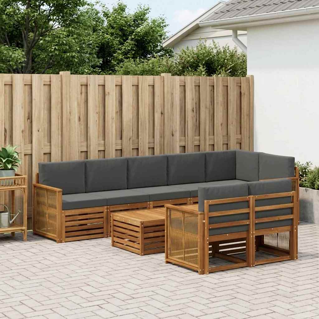 Sofa-Sets Massief Acaciahout is nu te koop bij PeponiXL, paradijselijk wonen!