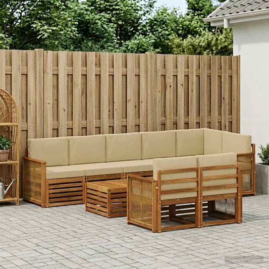 Sofa-Sets Massief Acaciahout is nu te koop bij PeponiXL, paradijselijk wonen!